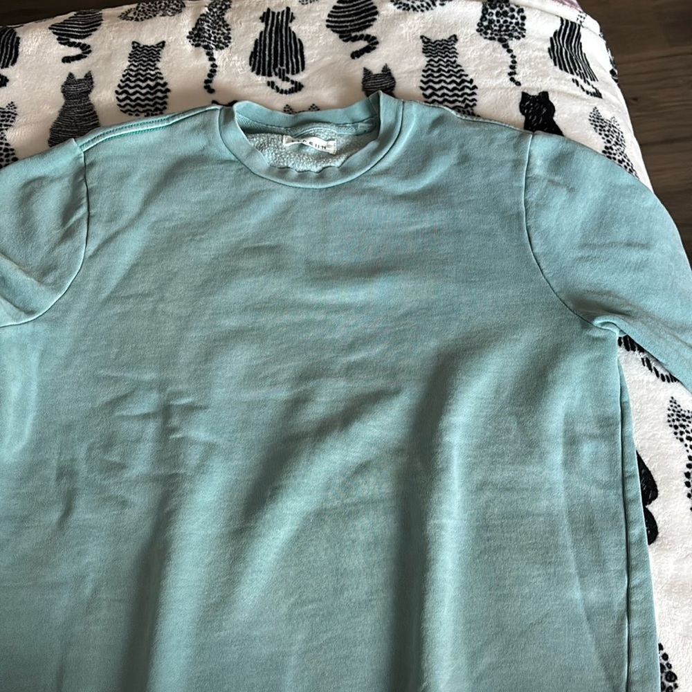 Teal/Blue Pacsun Crewneck (Small)